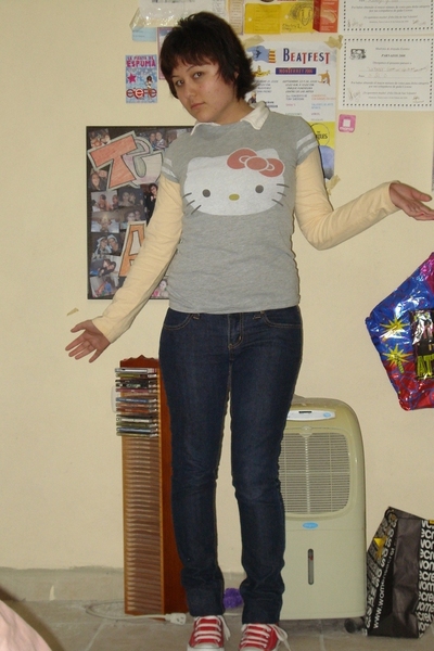 Arizona Shirt - Sanrio Shirt - Forever 21 Jeans - Converse Shoes - Hello Kitty :) - Sexy_sadie's Blog - Comfortable, 