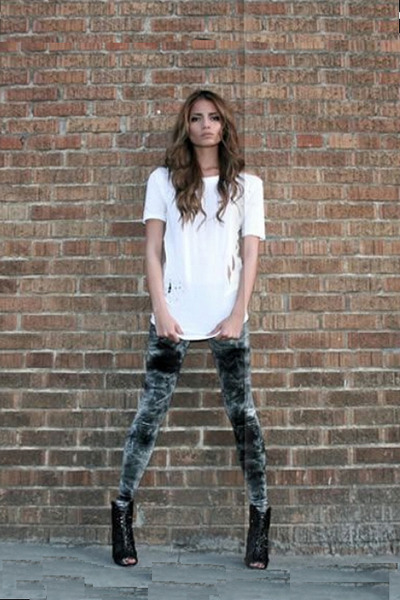 Legging Fashion on Velvet Nightcap Clothing Leggings    Velvet Leggings In Dusk  By